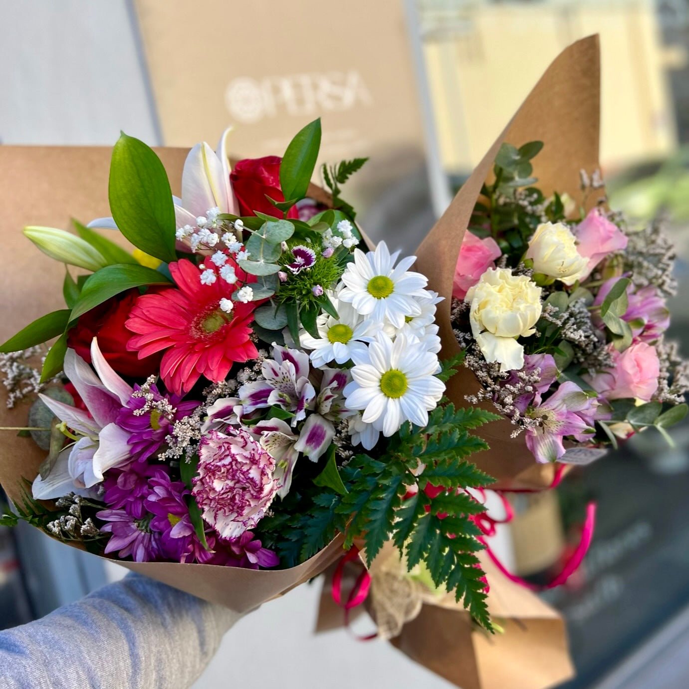 How to order flowers at home Madrid Persa Flores