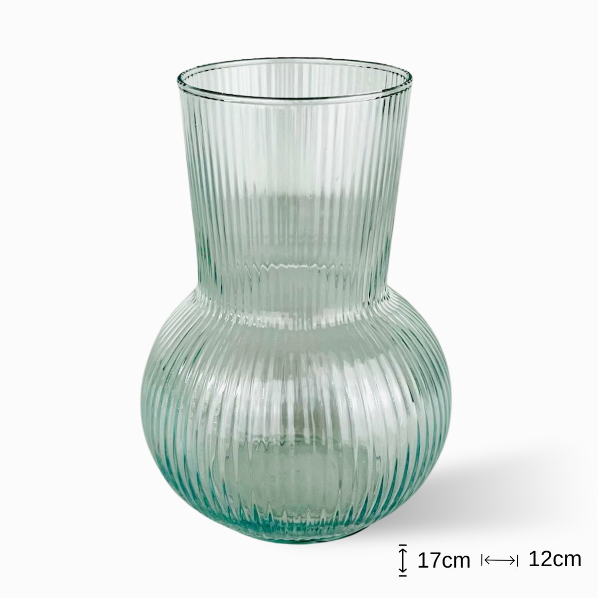 Jarrón de Cristal Roma - Persa Flores