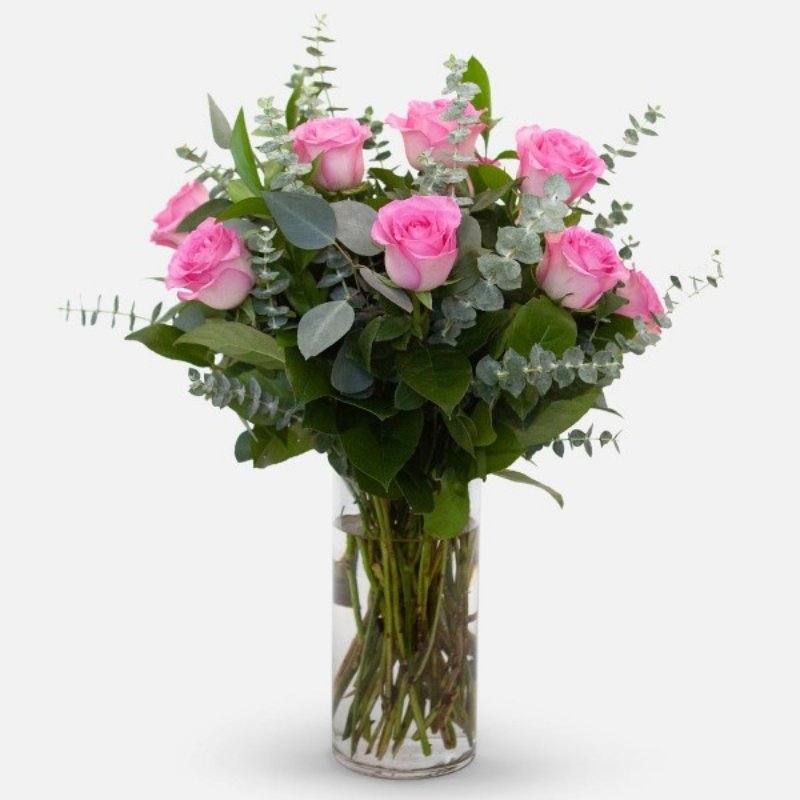 12 Rosas Rosas - Persa Flores