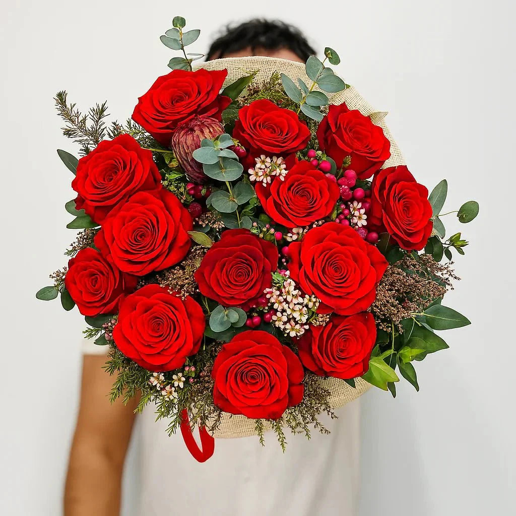 Qué ramo de rosas rojas elegir para aniversario, cumpleaños o San Valentín | Persa Flores
