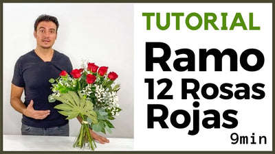How to make a bouquet of 12 roses