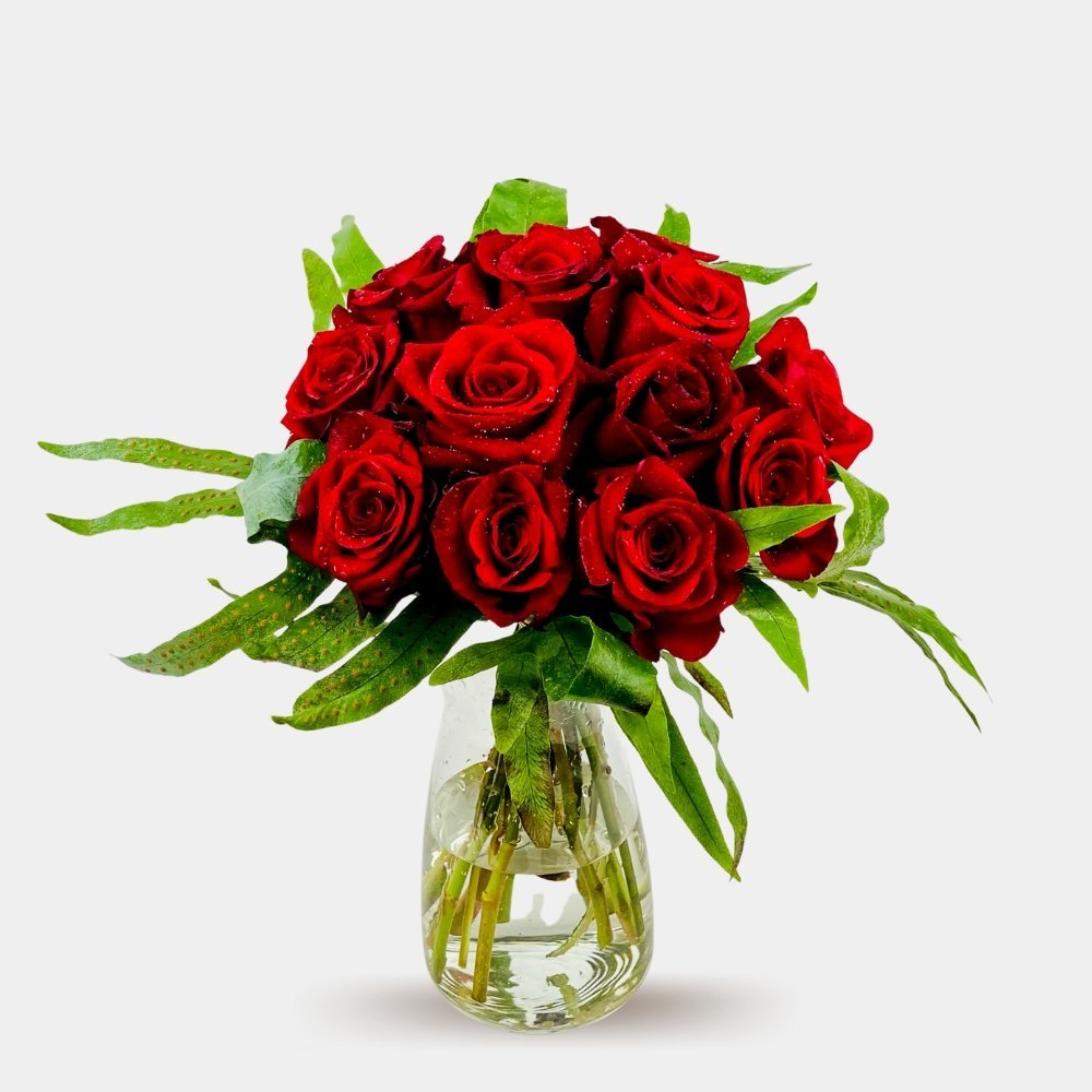 Regalar rosas rojas en un aniversario: qué ramo elegir y cómo enviarlo - Persa Flores