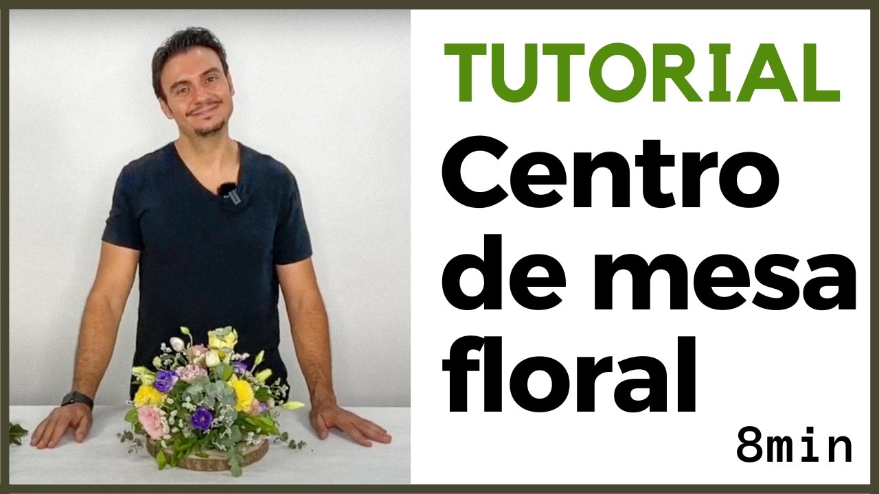 Tutorial Centro de Mesa Floral - Persa Flores
