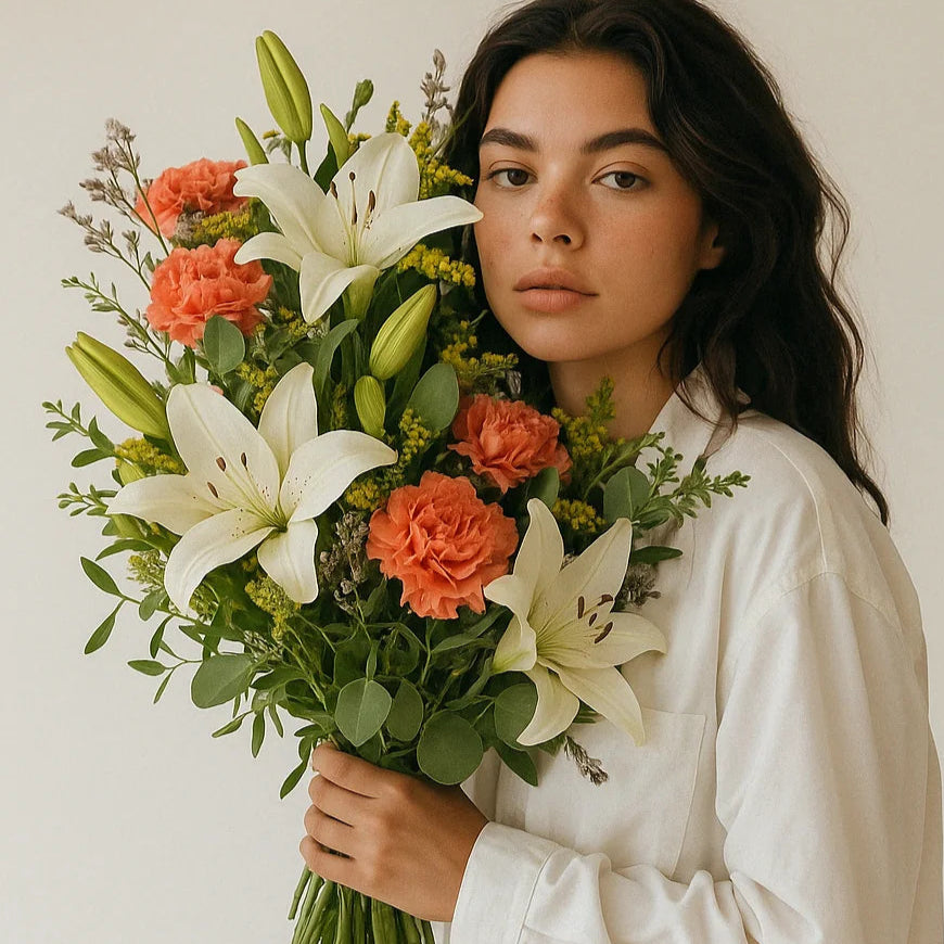 Explora nuestra exclusiva colección de ramos románticos, perfectos para celebrar aniversarios con flores frescas de Persa Flores.