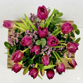 Ramo de Tulipanes Morados - Persa Flores
