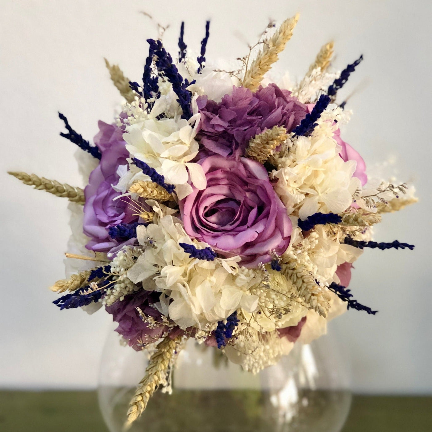 Amanecer Nupcial - Inspirado en Tonos Púrpura y Rosa - Persa Flores