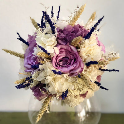 Amanecer Nupcial - Inspirado en Tonos Púrpura y Rosa - Persa Flores
