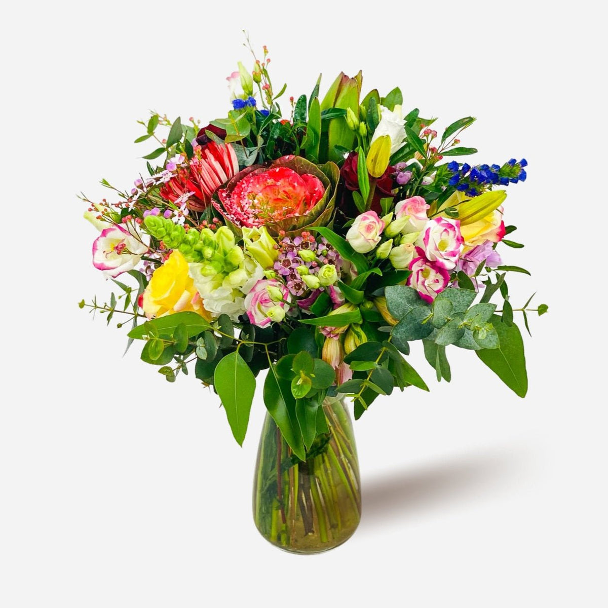 Mariposa | Ramo de Clavel, Lirios, Alstroemeria, Margarita. - Persa Flores