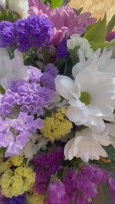 Video de ramo eternal con luz del sol