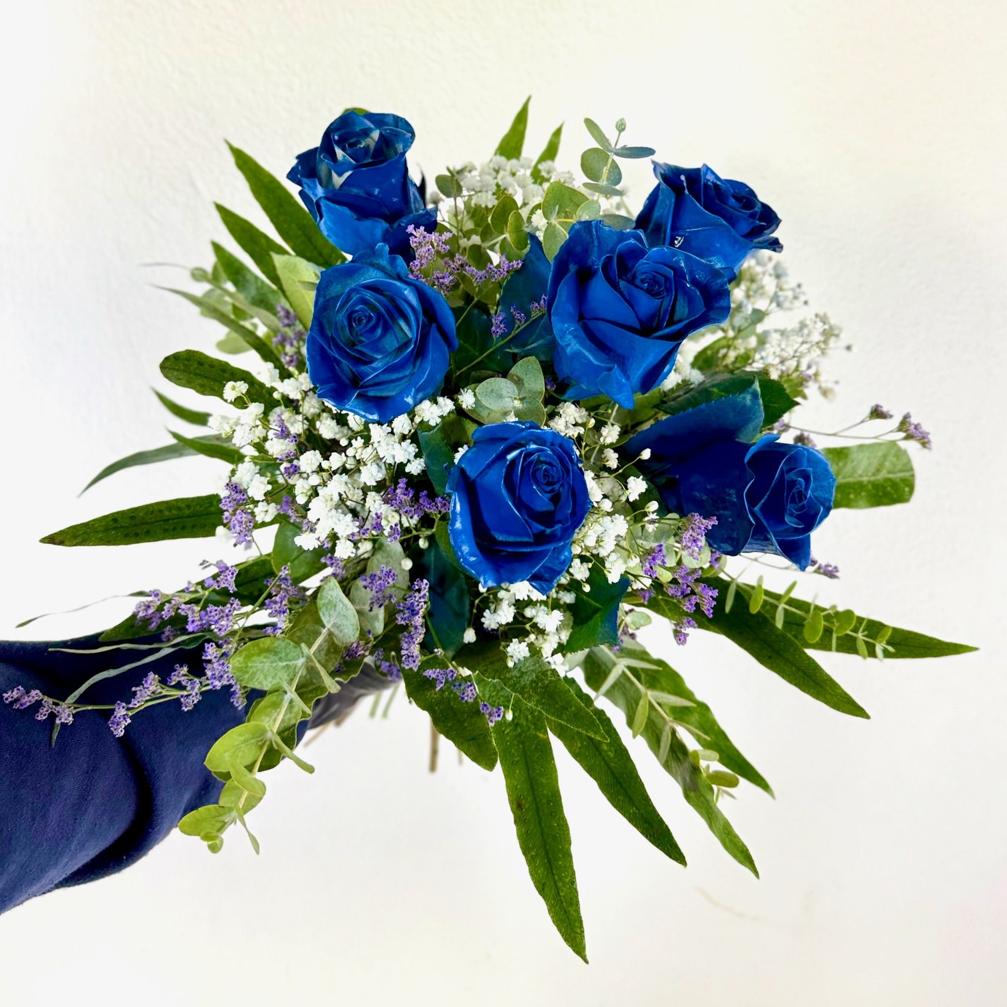 Ramo Azulona – 6 Rosas Azules - Persa Flores