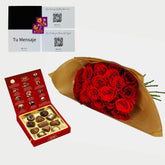 Rosas Rojas con Bombones 🔥OFERTA🔥 - Persa Flores