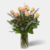 12 Rosas Champagne - Persa Flores