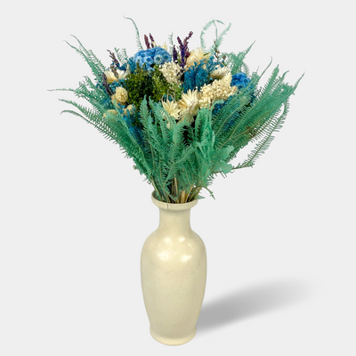 Aqua Marina Bouquet - Marine Freshness in Preserved Flower