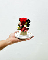 Cúpula Rosa Roja Preservada - Persa Flores