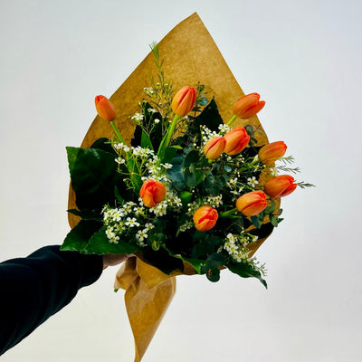 Ramo de Tulipanes Naranjas - Persa Flores